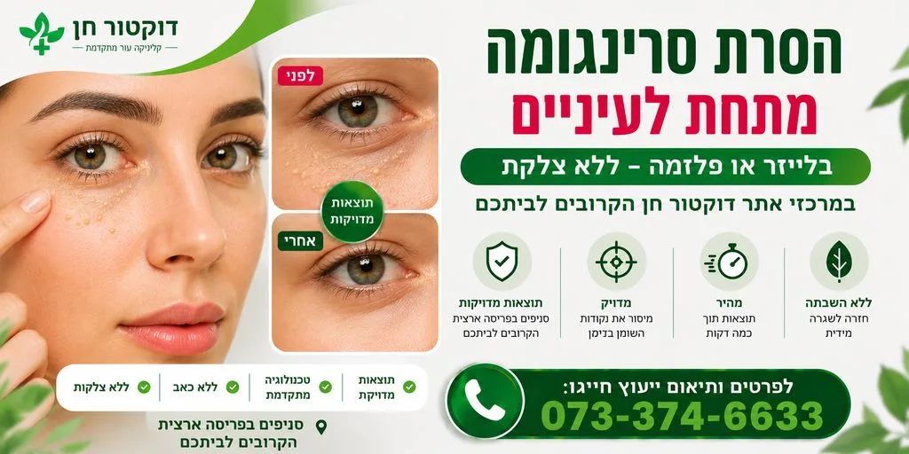 הסרת סרינגומה בלייזר