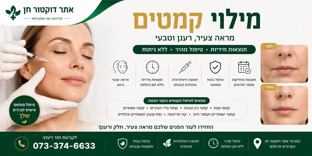 מילוי קמטים והעלמתם