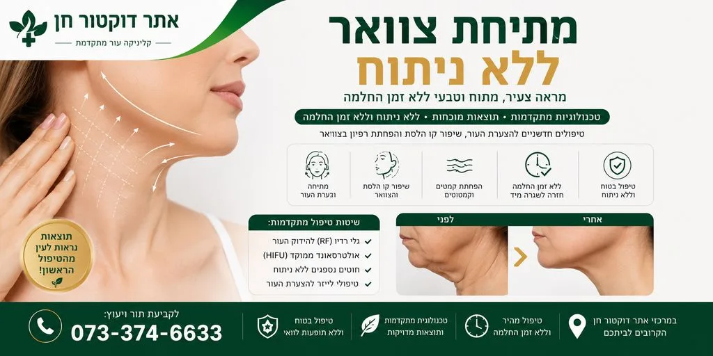 מתיחת צוואר ללא ניתוח
