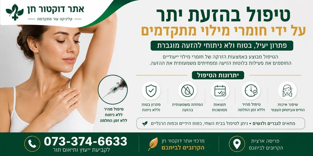 טיפול בהזעת יתר