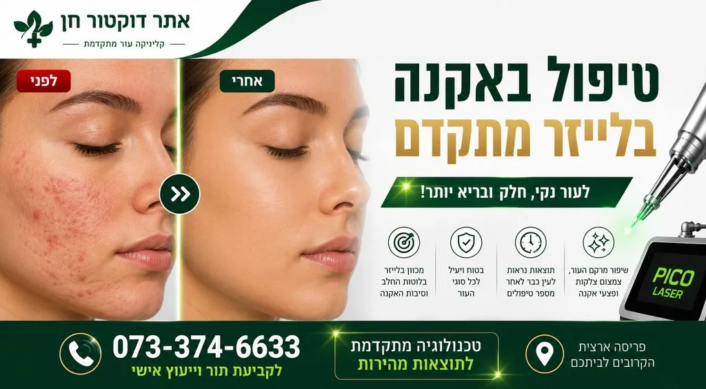 טיפול באקנה בלייזר