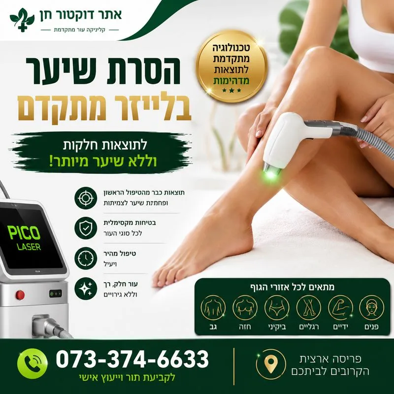 הסרת שיער בלייזר