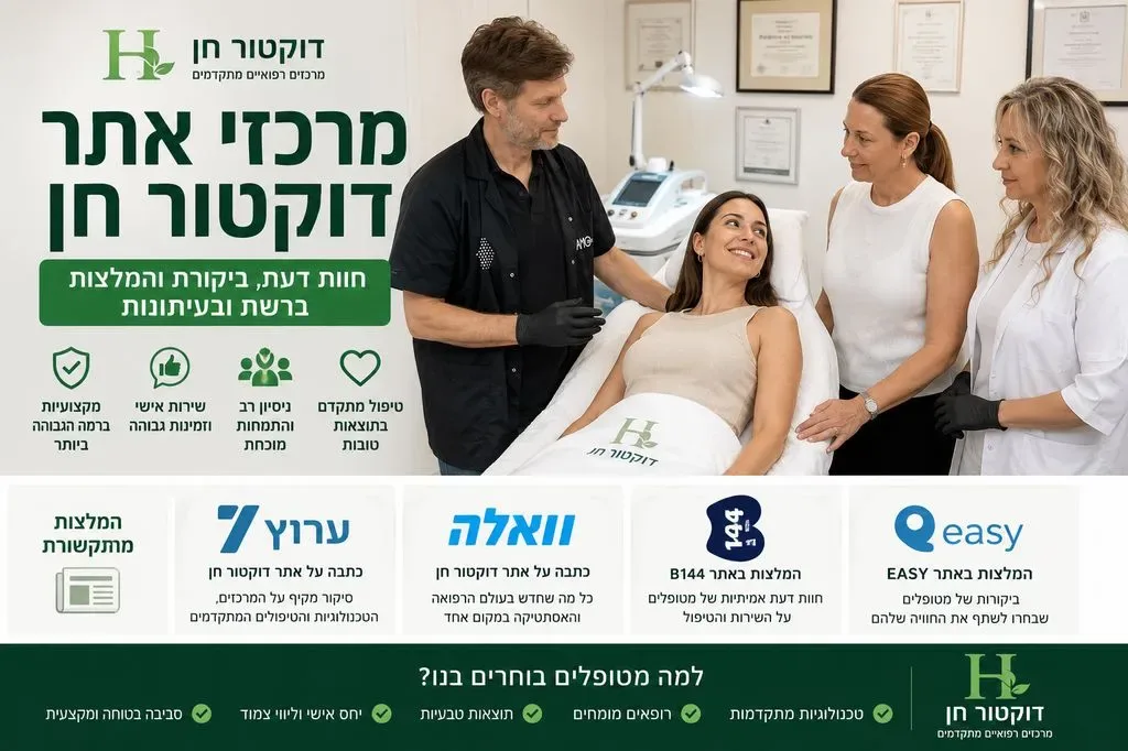 אתר דוקטור חן - חוות דעת, ביקורות והמלצות מהרשת והתקשורת